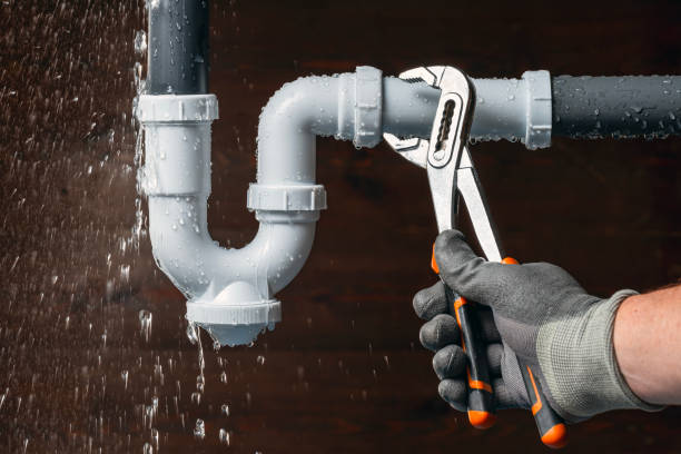 Professional Drain Cleaning technician working in Mill Village, PA